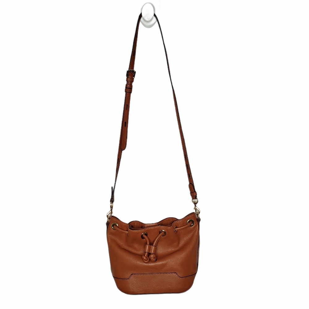 Rebecca Minkoff Mini Fiona Bucket Bag Brown